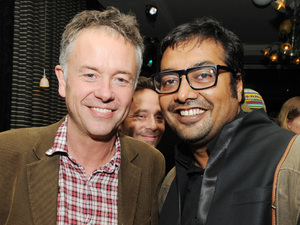 Michael Winterbottom & Anurag Kashyap during the London India Film Festival 2012