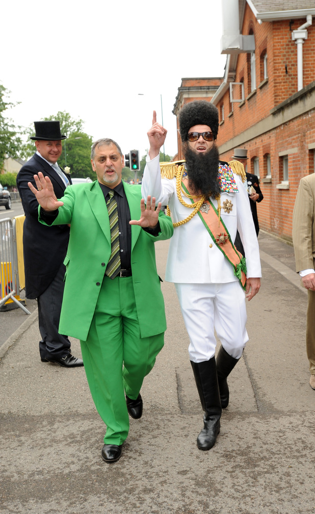 A racegoer