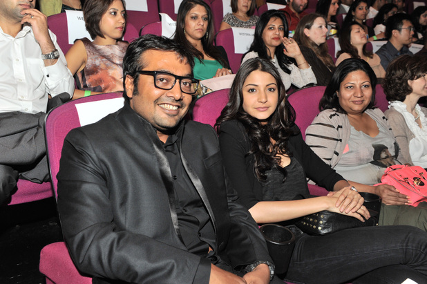 Anurag Kashyap & Anushka Sharma during the London India Film Festival 2012