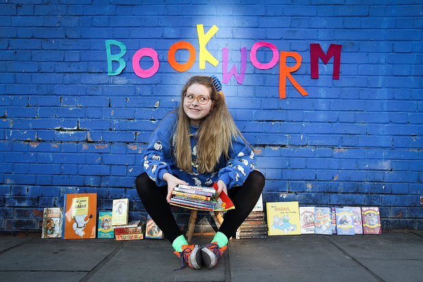 Jessie Cave and Bookworm