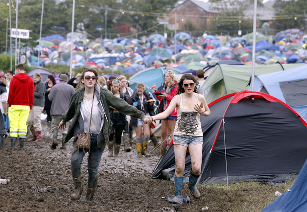 Festival-goers
