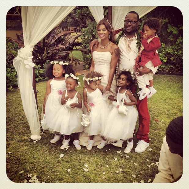 Bobby Brown Instagram wedding picture