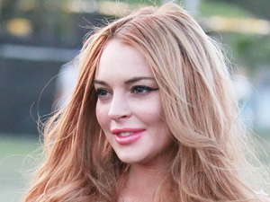 Lindsay Lohan Celebrities at the 2012 Coachella Valley Music and Arts Festival - Week 1 Day 3 Los Angeles