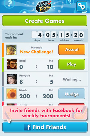 'Song Pop' screenshot