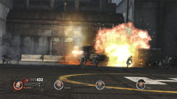 'Expendables 2' video game screenshot