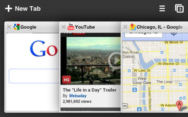 Google Chrome app for iPhone/iPad