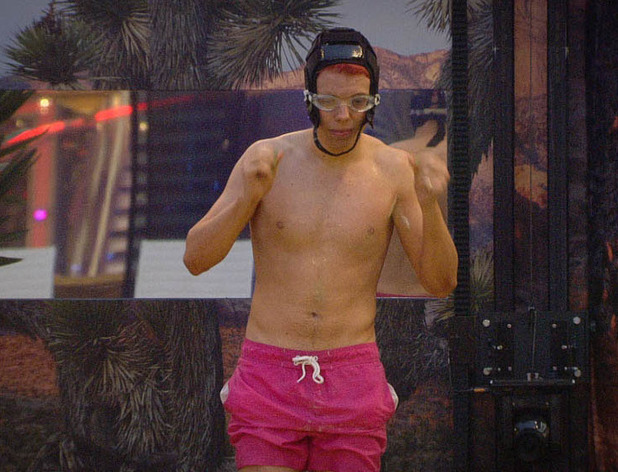 Scott in the 'final throw-down' task
