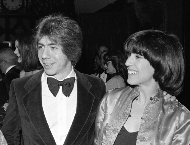 Nora Ephron with second husband Carl Bernstein