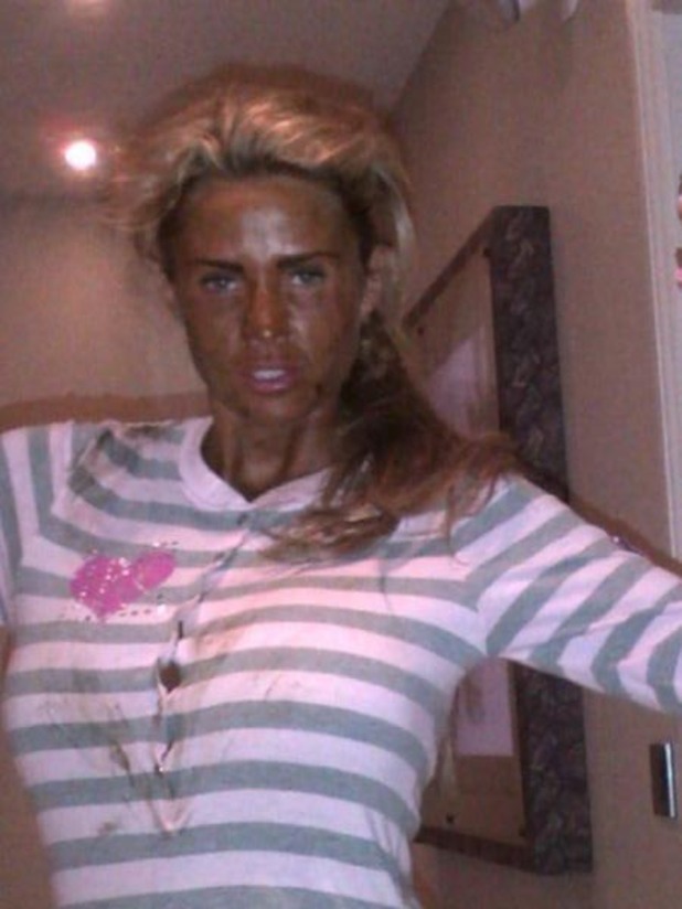 Katie Price, Lauren Goodger, twitter, fake tan