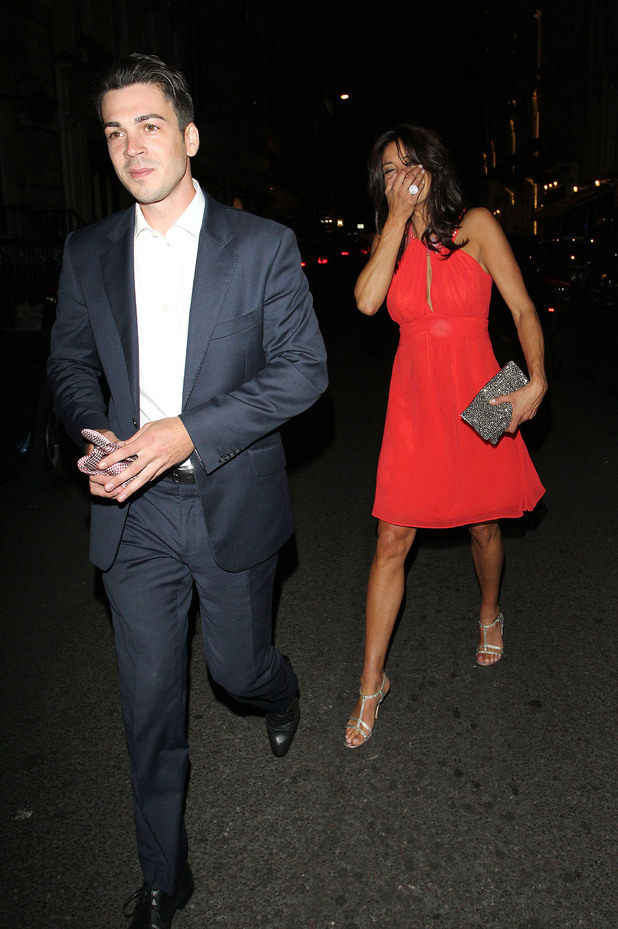Jack Cockings and Melanie Sykes