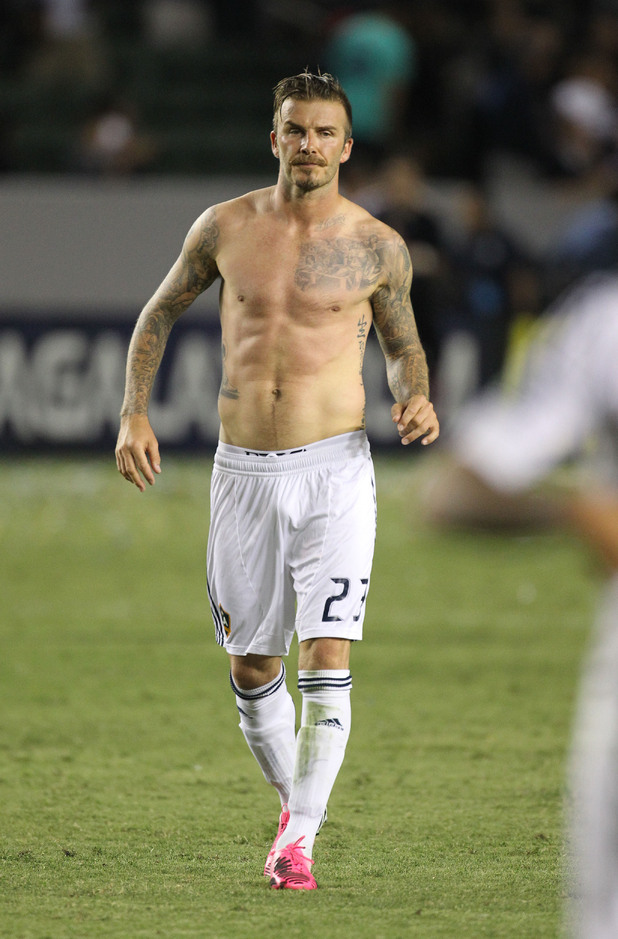 LA Galaxy v Vancouver Whitecaps, David Beckham