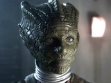 Neve McIntosh as Madame Vastra on Doctor Who