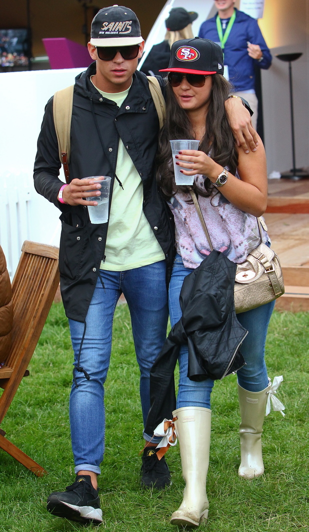 Barclaycard Wireless Festival 2012: Joey Essex and Sam Faiers
