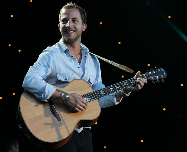 James Morrison performing at Kew Gardens on the fourth night of 'Kew The Music'.