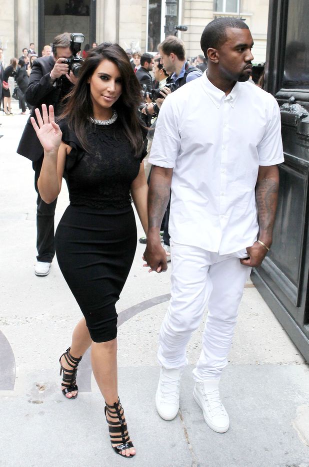 Kim Kardashian and Kanye West