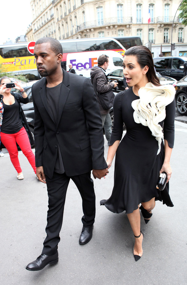 Kim Kardashian and Kanye West