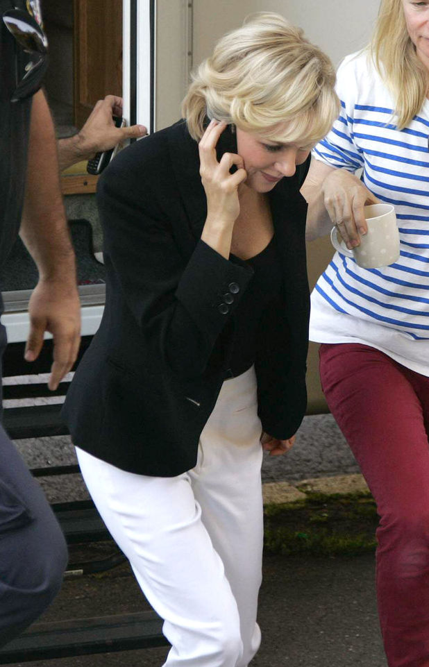 The infamous black jacket and white trousers