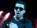 Drake performs at the Hammersmith Apollo in west London