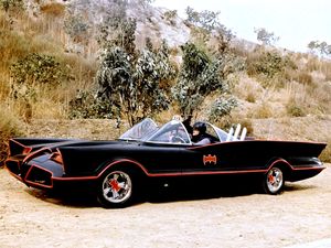 Adam West and Burt Ward's Batmobile