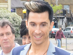 Russell Kane at the opening of 'Harry's World', a new fashion boutique owned by Harry Derbidge from 'The Only Way is Essex'