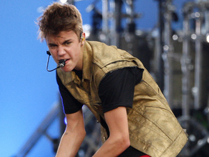 Justin Bieber performs at the MTV World Stage Live in Malaysia.