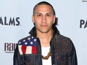 Black Eyed Peas band member Taboo celebrates his birthday at the Rain nightclub, Las Vegas.