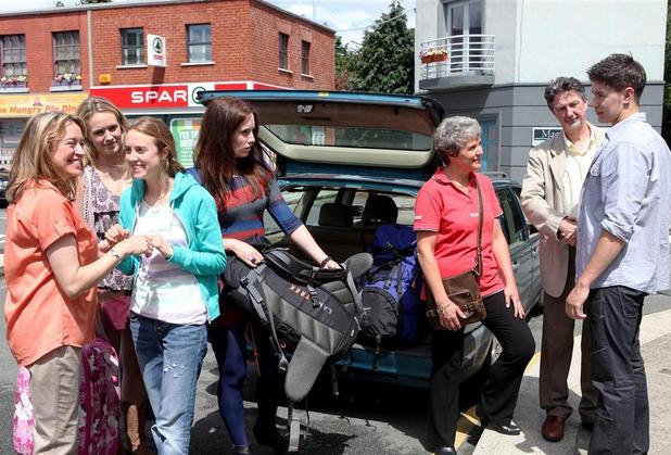 Dearbhla and Sean leave Carrigstown.