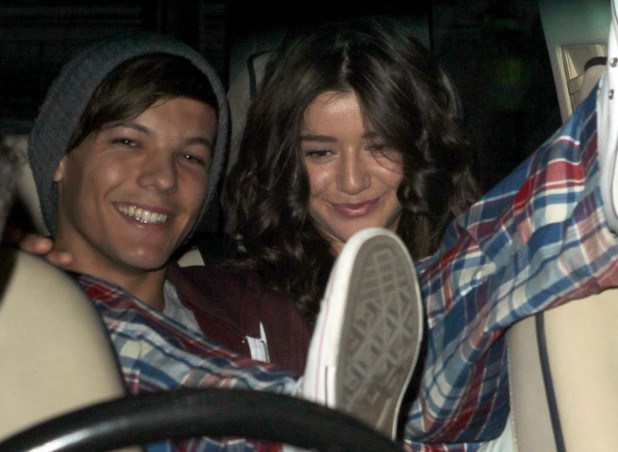 Louis Tomlinson and girlfriend Eleanor Calder