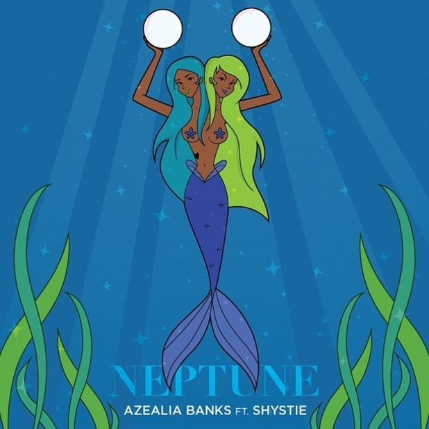 Azealia Banks and Shystie 'Neptune' artwork