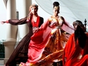 The girls have a bikini catwalk and an Arabian Princess shoot.