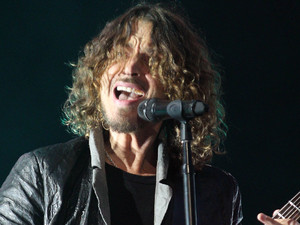 Chris Cornell of Soundgarden plays at the Hard Rock Calling music festival in Hyde Park, London