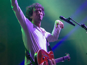 Snow Patrol performing live on stage during the Optimus Alive Festival in Lisbon