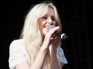 Diana Vickers on stage at Ponty's Big Weekend 2012, Wales. 