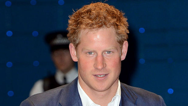 Prince Harry at Batman: Dark Knight Rises premiere