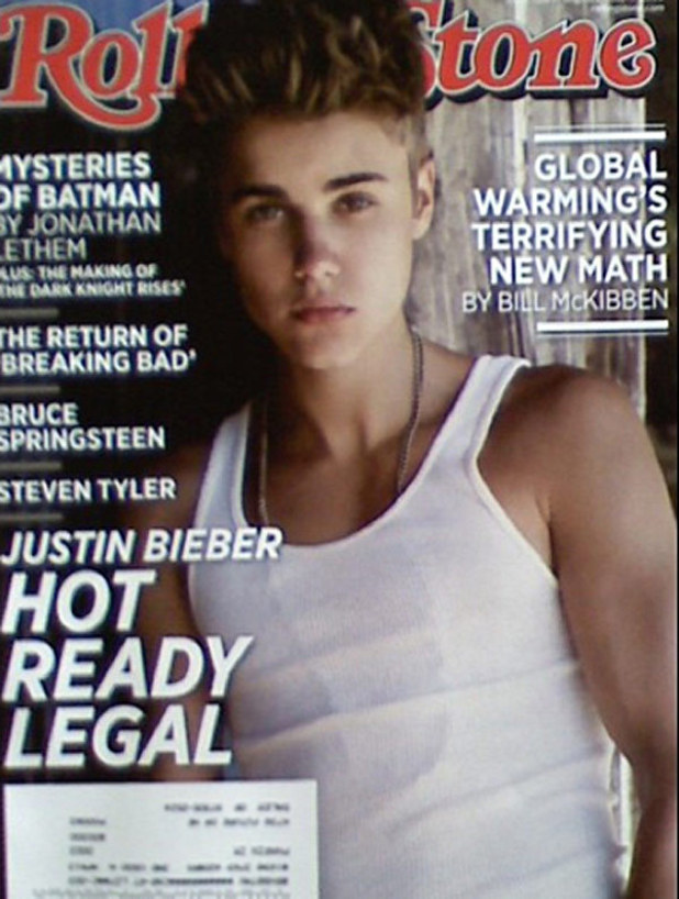 Justin Bieber's 'Hot Ready Legal' Rolling Stone cover