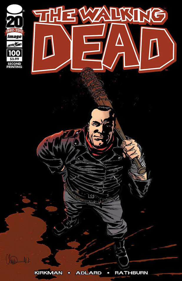 Walking Dead #100 variant cover