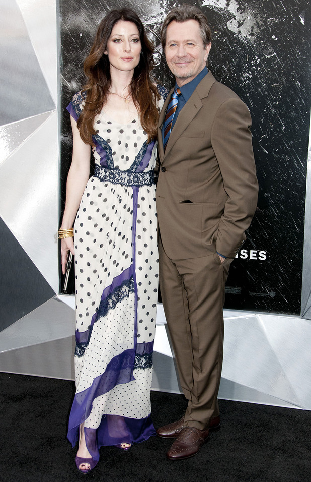 Gary Oldman and Alexandra Edenborough