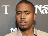 American rapper Nas poses at Rose Lounge in New York during his 'Life Is Good' album launch