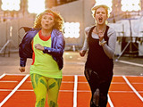 Absolutely Fabulous Olympics Special: Patsy (Joanna Lumley) and Edna (Jennifer Saunders)