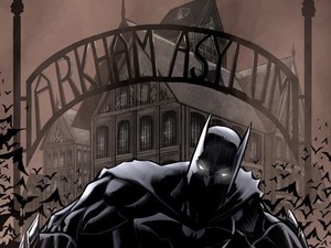 'Arkham Asylum: A Serious House on Serious Earth' artwork