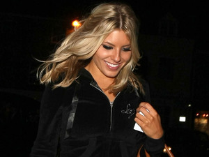 Mollie King at the wedding of Rochelle Wiseman and Marvin Humes at Blenheim Palace, Oxfordshire.