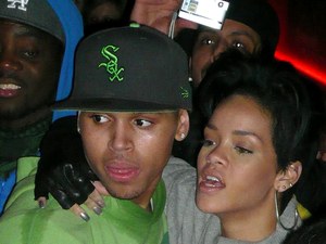 Musicians Rihanna and Chris Brown (domestic violence)
embrace each other at the Twenty One club following Brown's concert at Dublin's o2 arena
Dublin, Ireland - 08.01.09
***Not for Internet Use***
Credit: (Mandatory): WENN.com