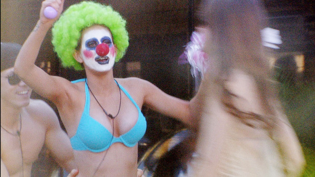 Ashleigh clown face task