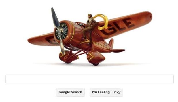 Amelia Earhart Google Doodle