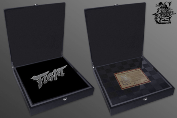 Street Fighter 25th Anniversary Chess Set