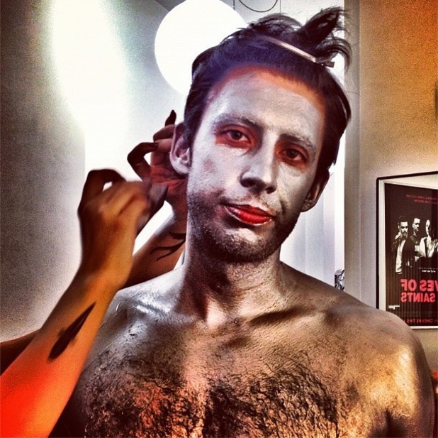 Example painted silver for new music video.
