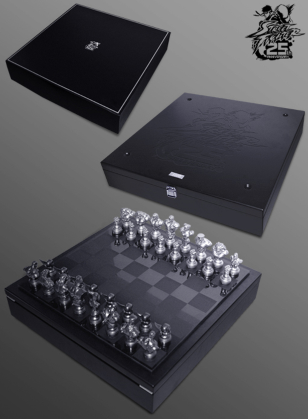 Street Fighter 25th Anniversary Chess Set