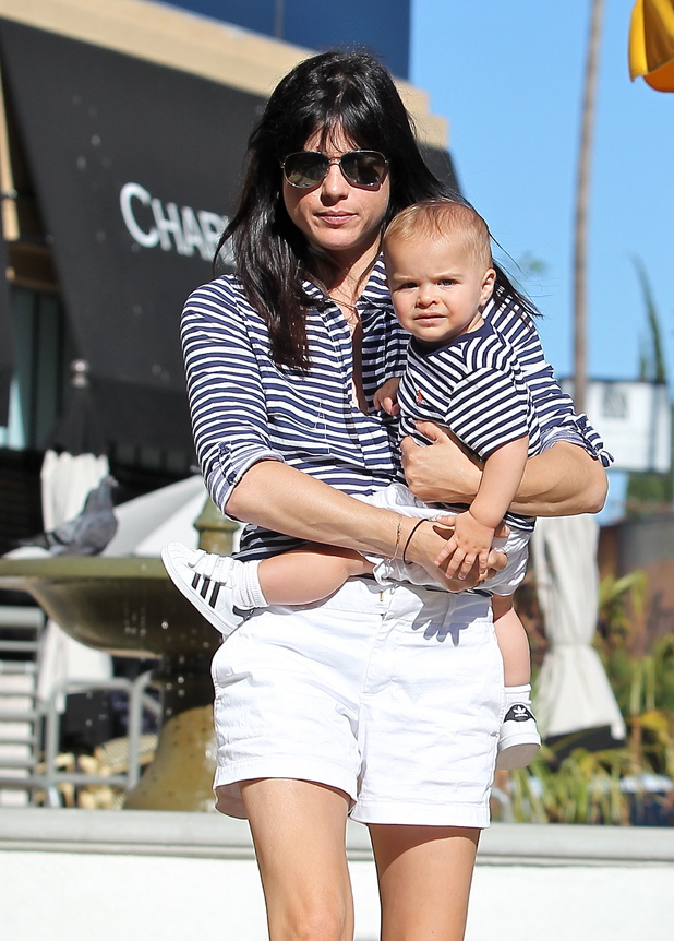 Selma Blair and Arthur Saint 