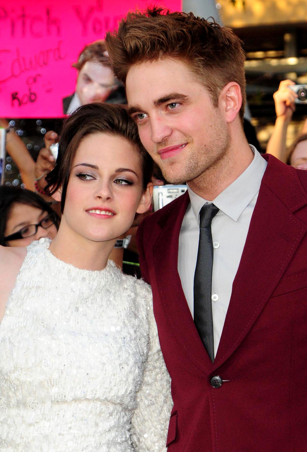 Couple at 'Eclipse' premiere