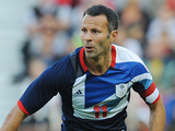 Team GB Men's captain Ryan Giggs during the Olympic Warm Up match at the Riverside stadium, Middlesbrough.